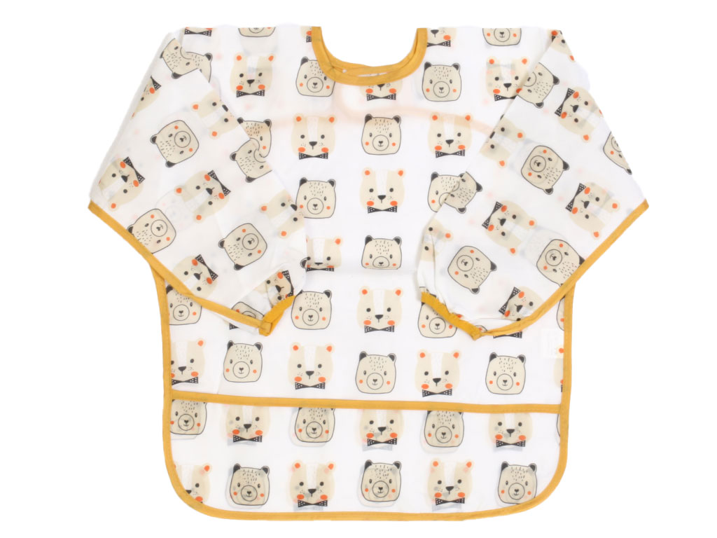 پیشبند آستین دار طرح دار کودک