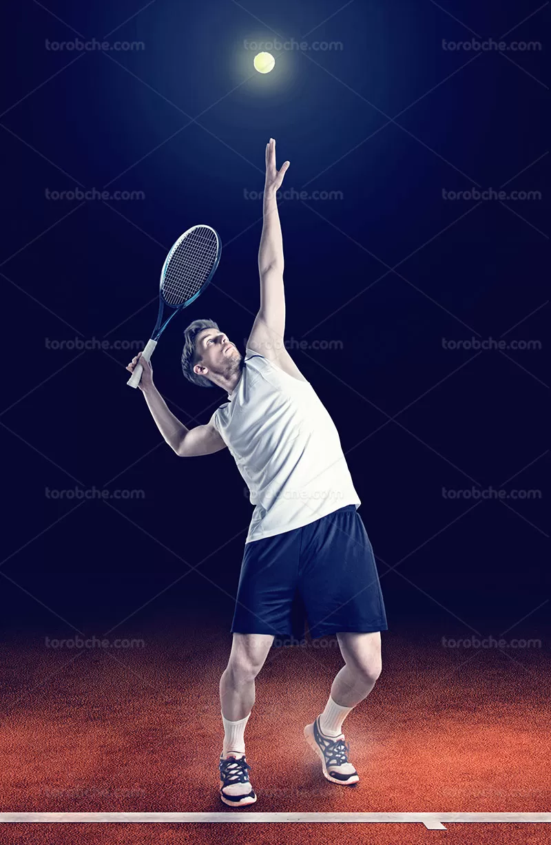 عکس تنیس | گرافیک با طعم تربچه