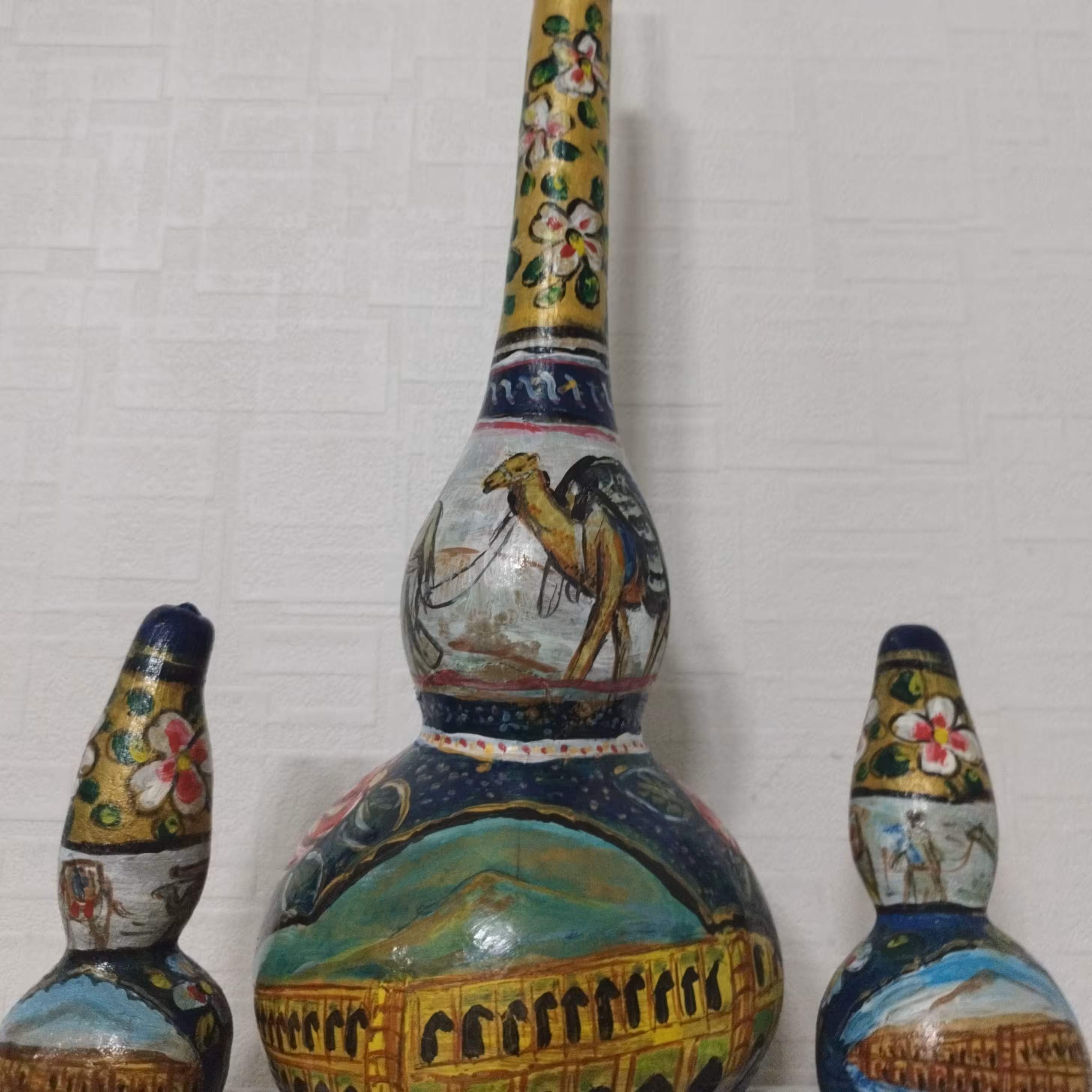 نقاشی روی کدوقلیانی