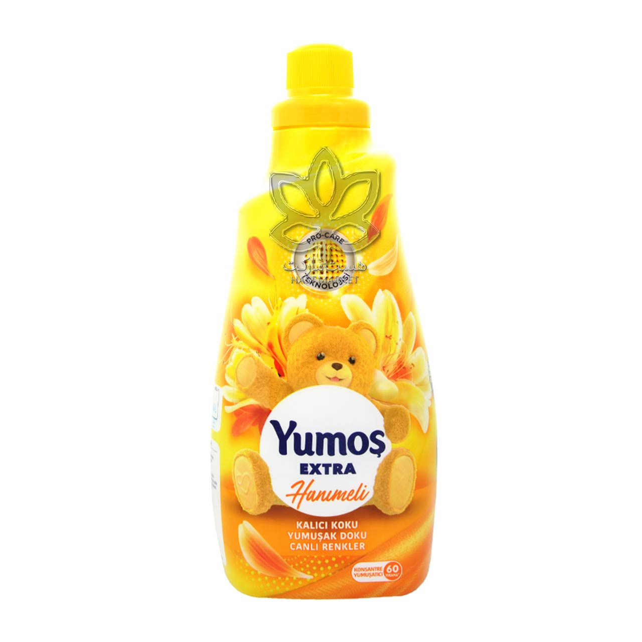 نرم کننده لباس کنسانتره رایحه هانیملی 1/4 لیتر اکسترا یوموش – yumos