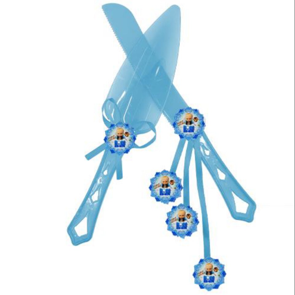 تم تولد کارد و کفگیر کیک بری تم بچه رئیس