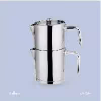 کتری قوری 2 لیتر کلاسیک استیل یونیک کد un-7264