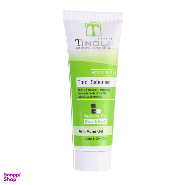 ژل ضد جوش تینولا بیوتی (Tinola beauty) مدل Tino Sebomen حجم 40 میلیلیتر