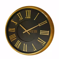 ساعت دیواری فلزی موتور آرام گرد برند آرتمیس کد 2031