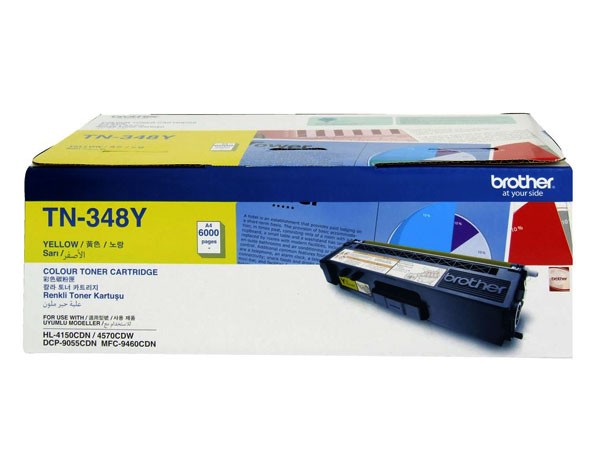کارتریج تونر زرد برادر مدل TN-348Y