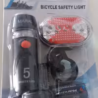 چراغ جلو و عقب دوچرخه مارک مارال مدل 735