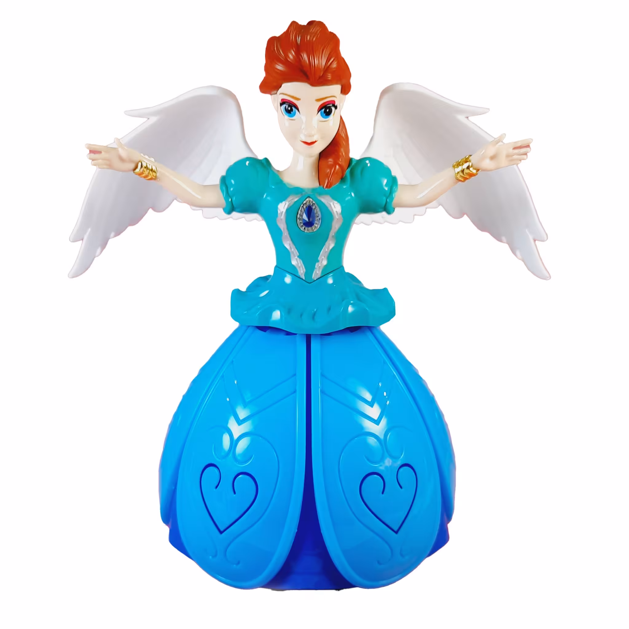 اسباب بازی عروسک فرشته Angel girl - باتری خور - چرخان - آهنگ  - مدل T80133