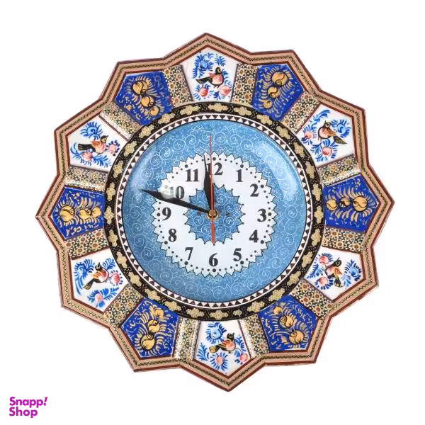 ساعت خورشیدی خاتم کاری یوسف مدل Sa02