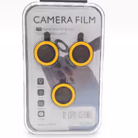 محافظ لنز دوربین شب رنگ آیفون13پرو و 13 پرومکس رنگ زرد 