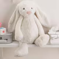 عروسک خرگوش جیلی کت  قابل شست و شو ضد حساسیت سایز  55 سانت