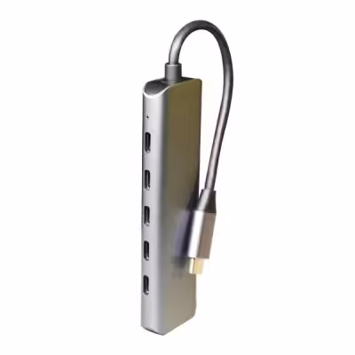 هاب 5 پورت Type-C کی نت مدل HC322 دارای PD