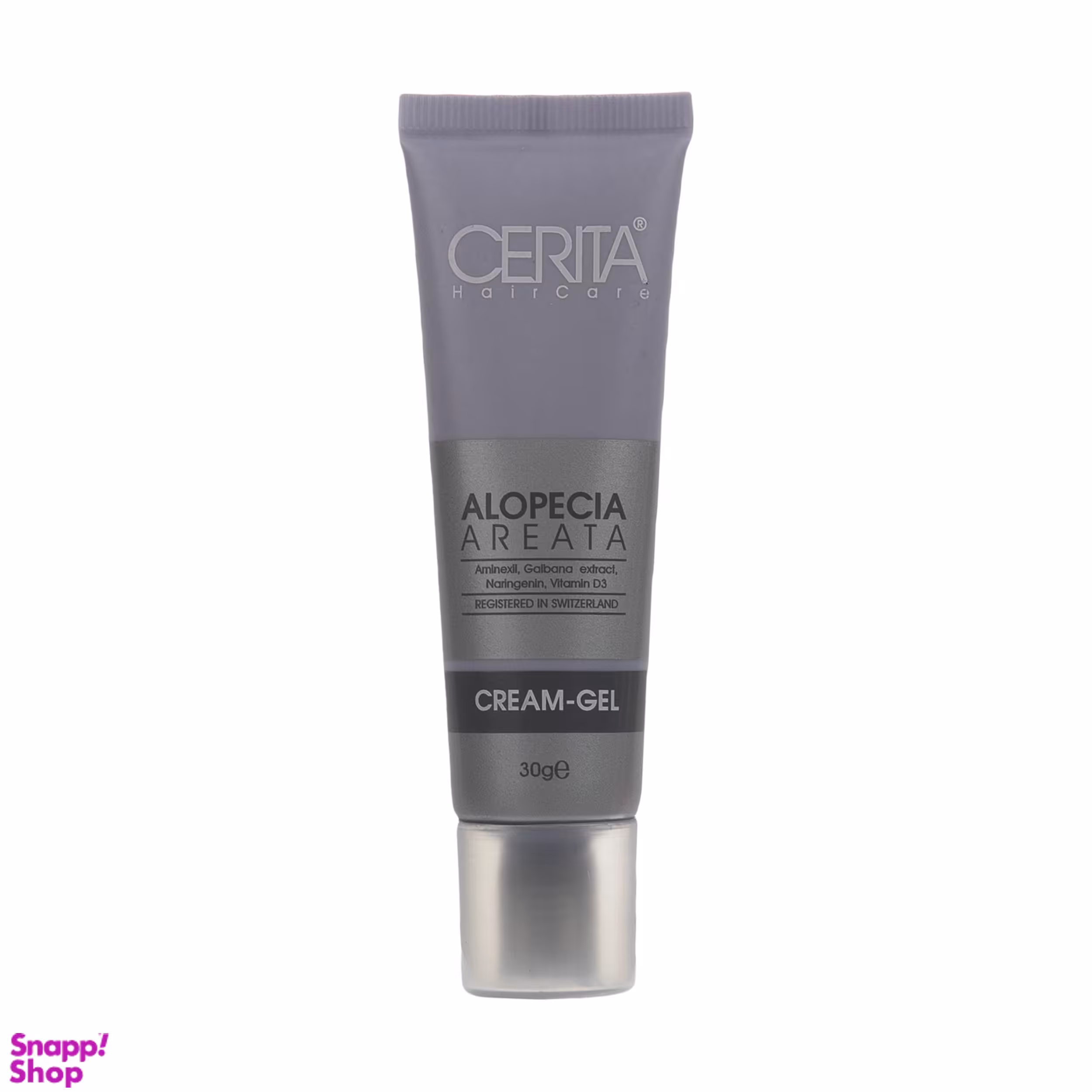 کرم ژل ضد ریزش مو سریتا (Cerita) مدل Alopeca Areata حجم 30 میلی‌ لیتر
