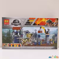 اسباب بازی لگو  پارک ژوراسیک کد 10923 برند BELA دارای 307قطعه 