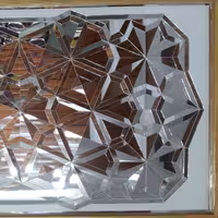 تابلو آینه پنج ستاره