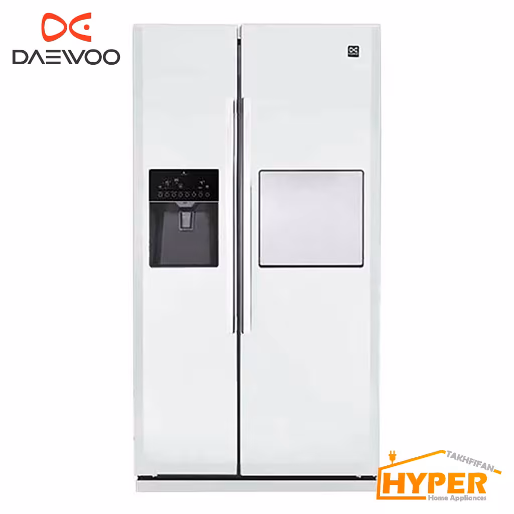 یخچال فریزر ساید بای ساید دوو D2S-6027GW سفید براق