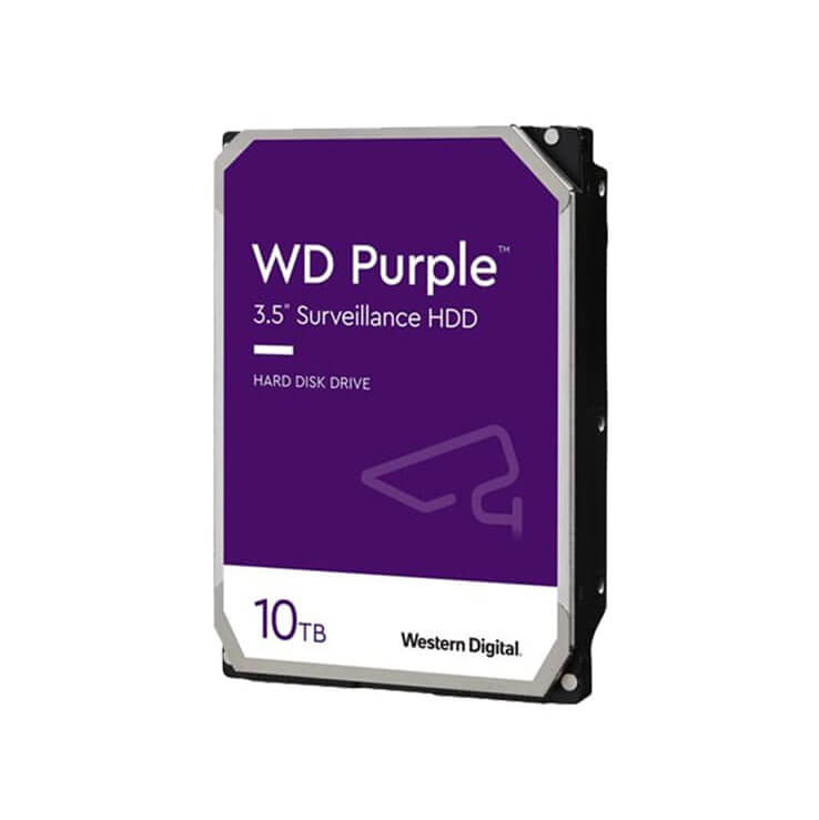 هارد بنفش اینترنال وسترن دیجیتال مدل Purple WD102PURX ظرفیت 10 ترابایت