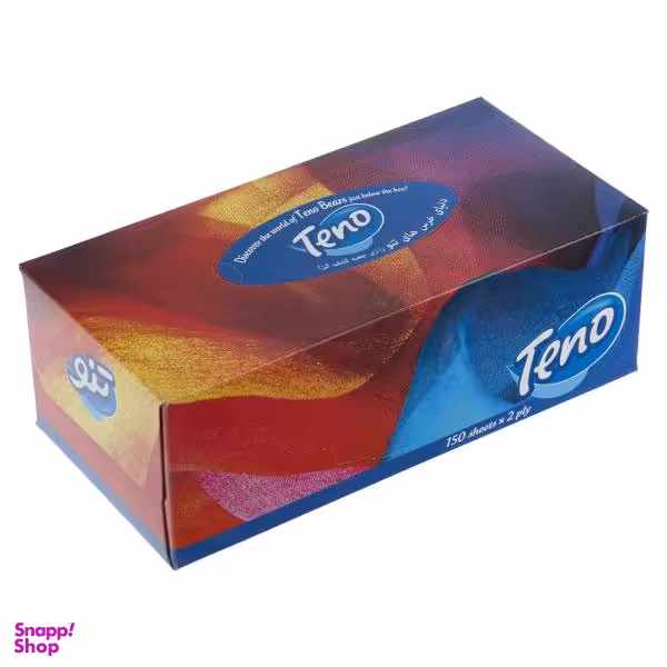دستمال کاغذی تنو (Teno) بسته ای 150 برگ