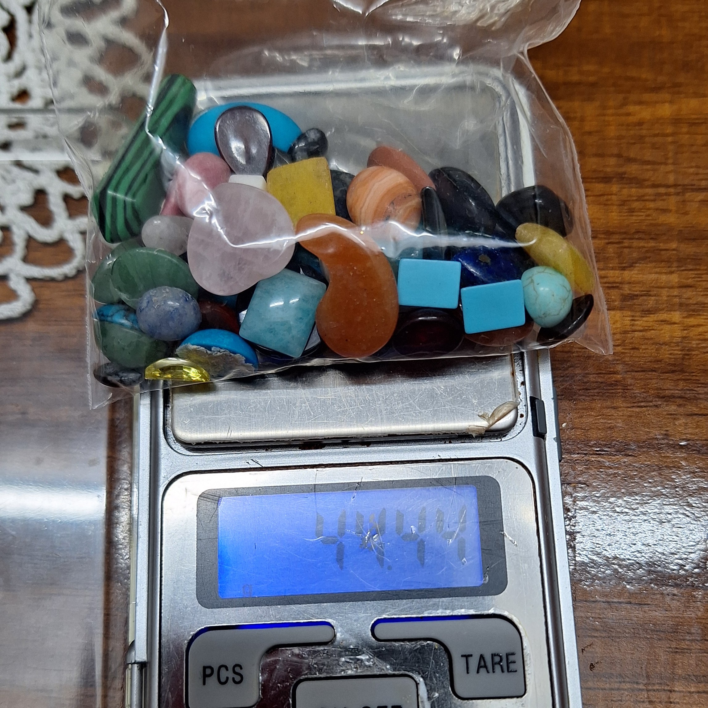 نگین سنگ درهم بسته 10 گرمی