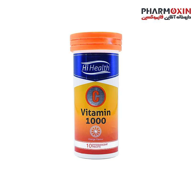 قیمت خرید اینترنتی قرص جوشان ویتامین ث 1000 های هلث (hi health vitamin c) فارموکسین