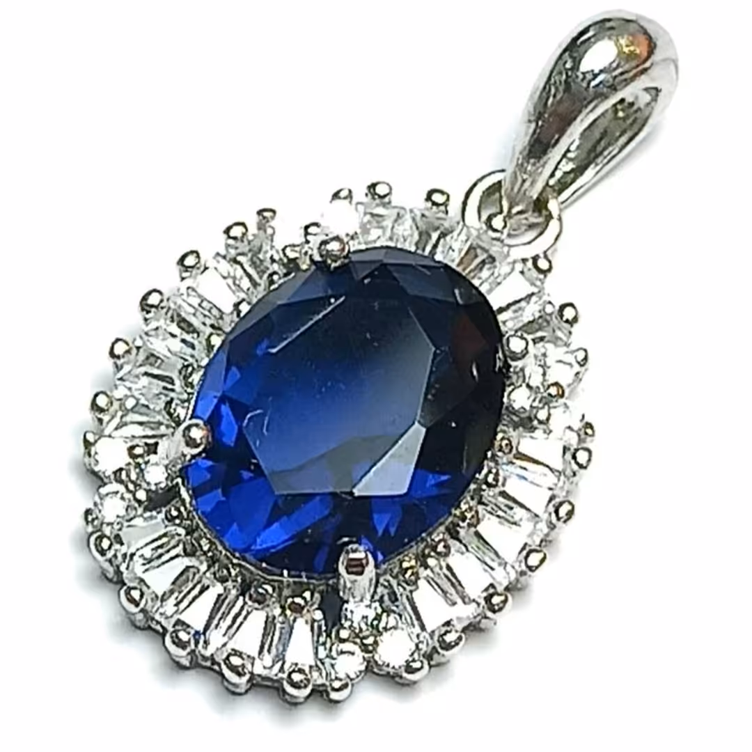  مدال نقره جواهری با آبکاری رادیوم 13