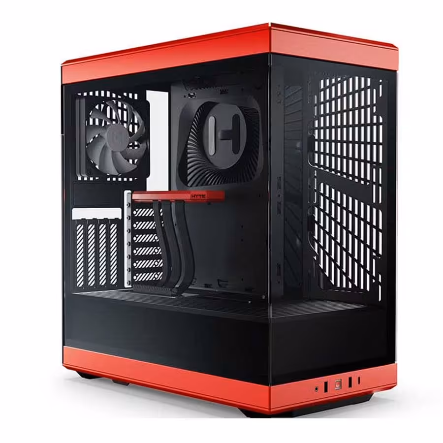 قیمت و خرید کیس کامپیوتر هایت مدل Y40 Black/Cherry | یاس ارتباط