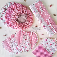 سرویس آشپزخونه گل ریز با خالخال کالباسی