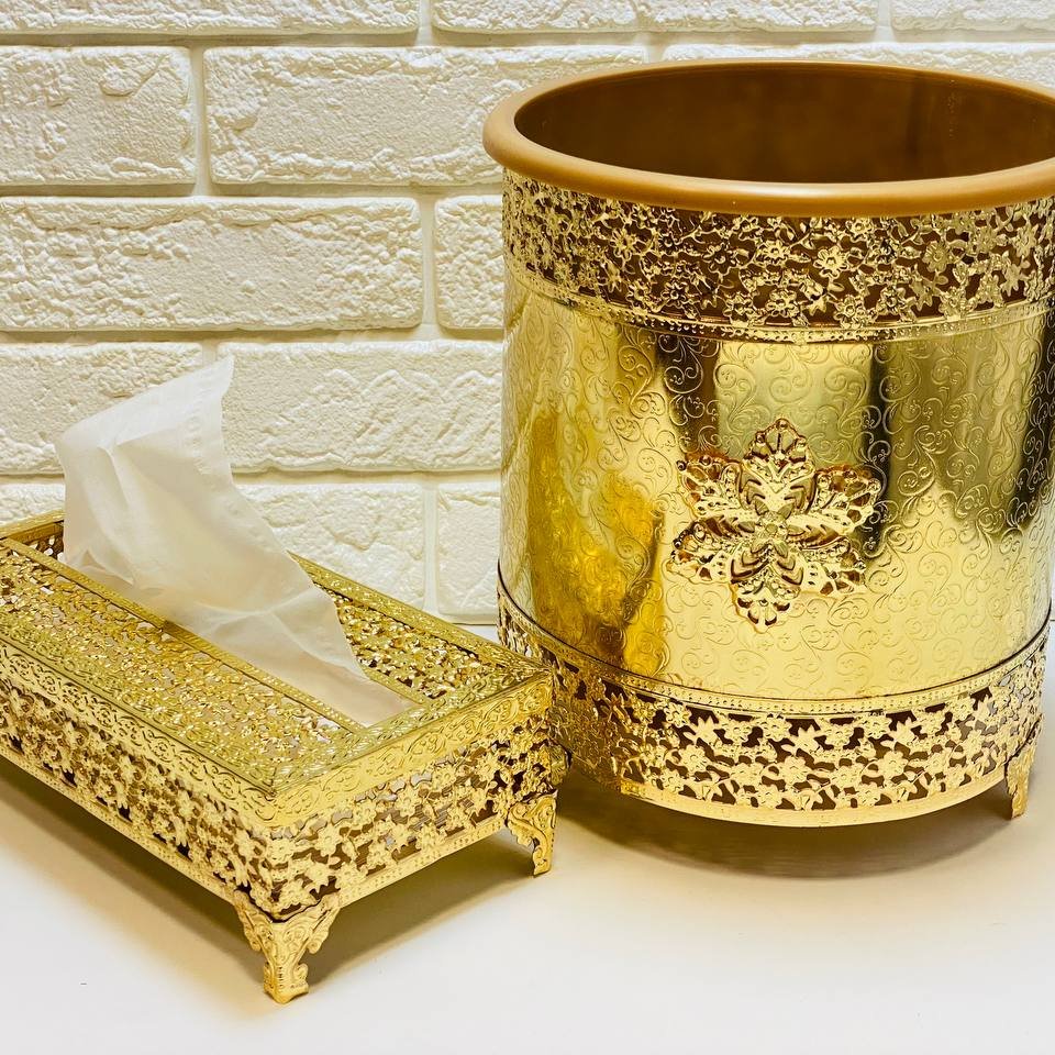 سطل وآشغال طلایی