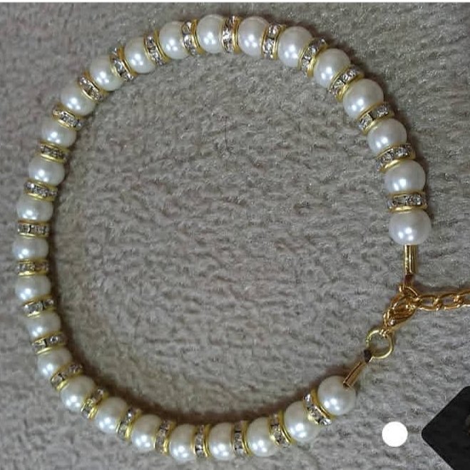 دستبند مروارید سنگی
