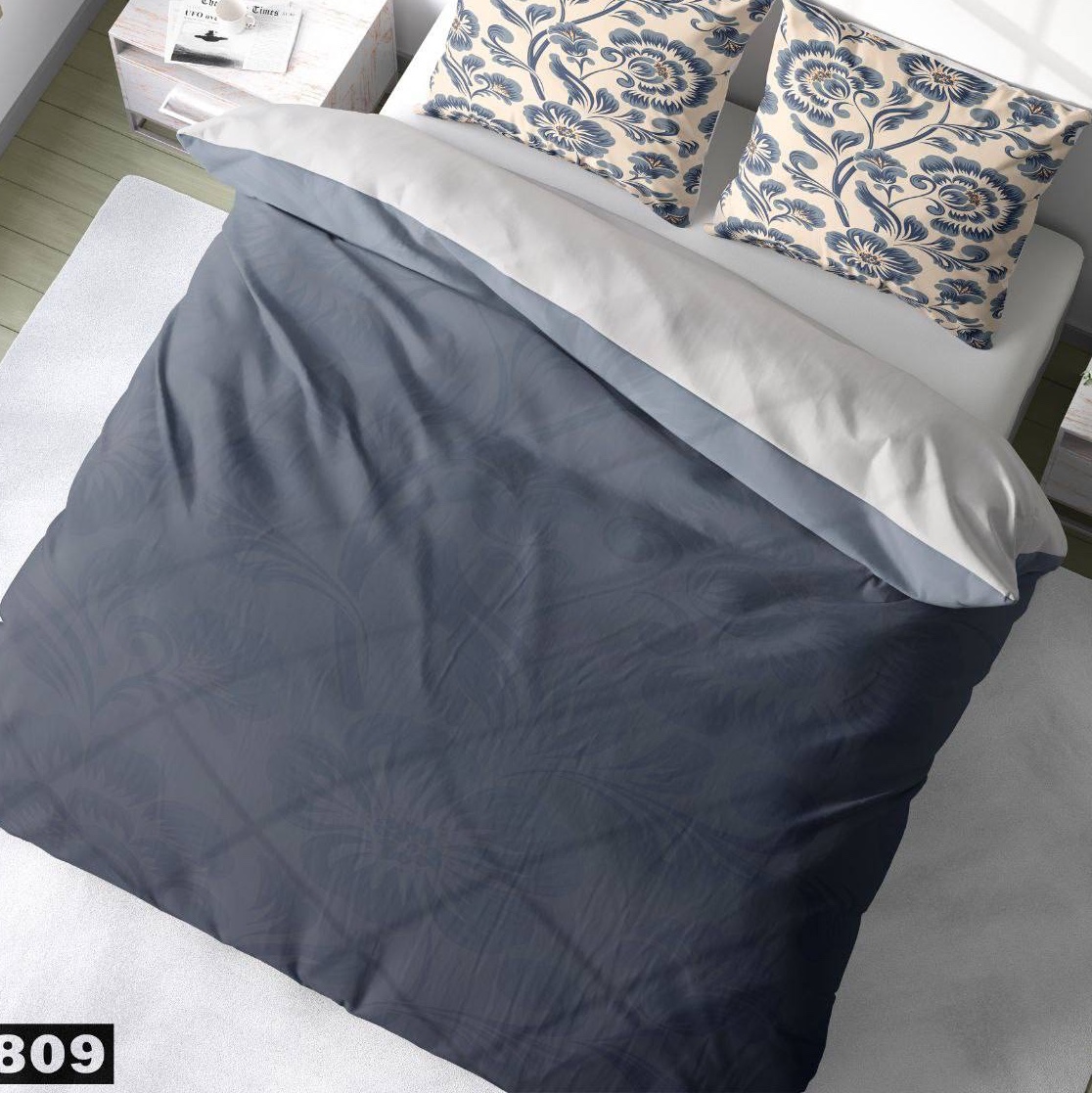 روتختی کاوری دونفره طرح بته جقه برواگالری با جنس نخ پنبه و کیفیت و دوخت درجه یک