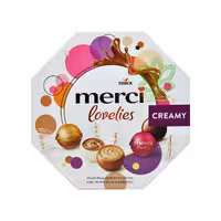 شکلات مرسی کادویی لاویز کرمی 185 گرم - merci