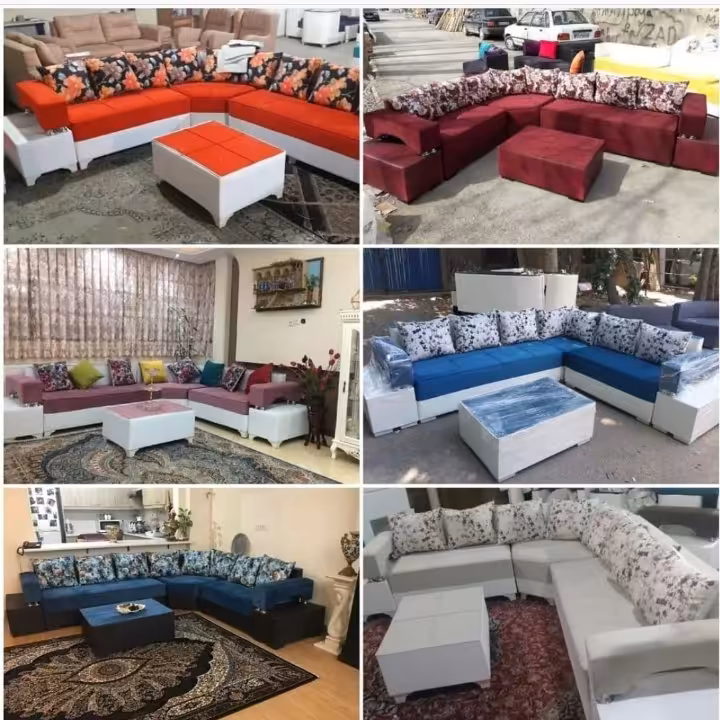 مبل ال 7نفره فجر ال