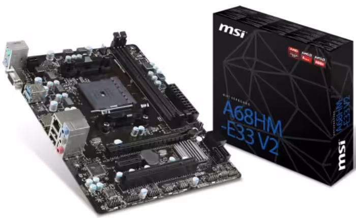 مادربرد ام اس آی مدل ای 68 اچ ام ای 33 وی 2