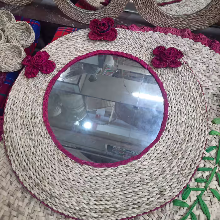 آینه حصیری جدید