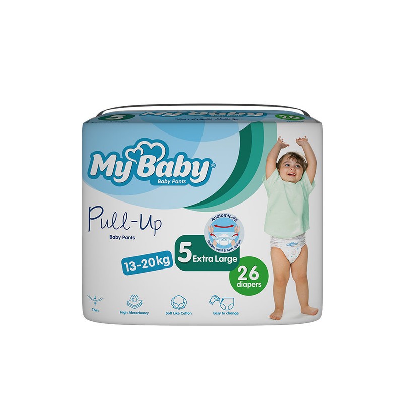 پوشک شورتی مای بیبی سایز5(26عددی)