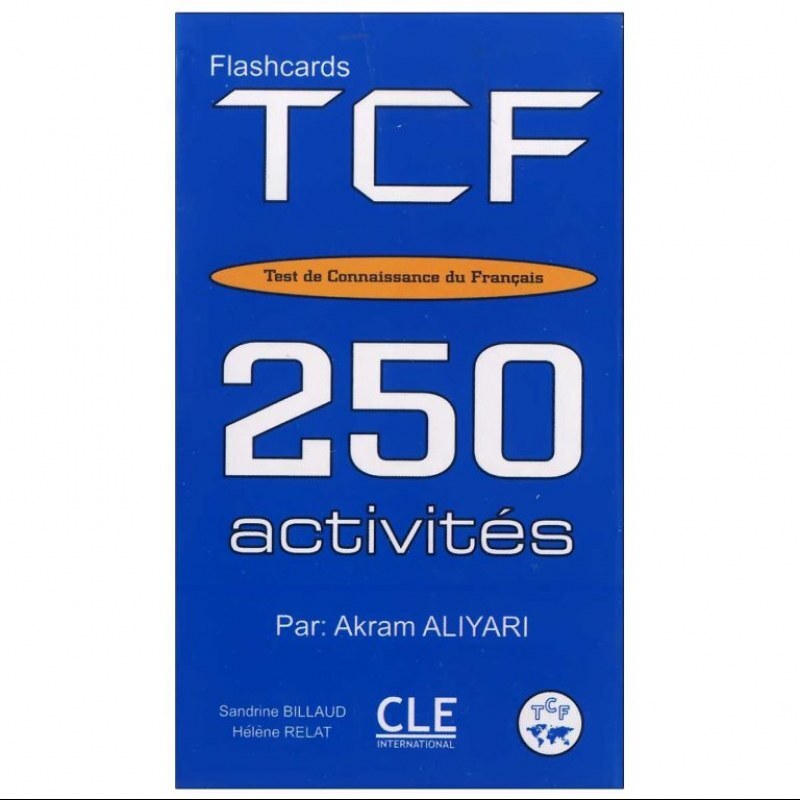 TCF 250 actiites Flashcards کتاب