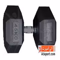 وزنه 6 ضلعی استار 45 کیلوگرم یک جفت