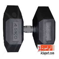 وزنه 6 ضلعی استار 45 کیلوگرم یک جفت