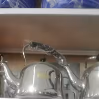 قوری استیل  یک و نیم لیتری صافی دار  وارداتی 