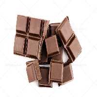 عکس تکه های شکلات | گرافیک با طعم تربچه