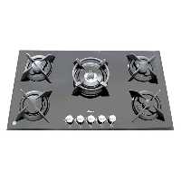 اجاق گاز صفحه ای بیمکث 5 شعله مدل MG 0058 مشکی