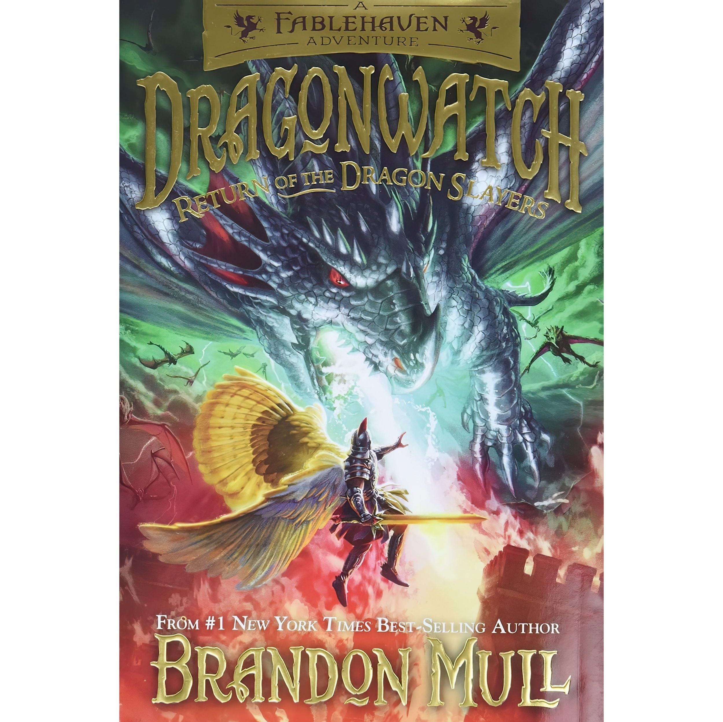 کتاب زبان اصلی Return of the Dragon Slayers Dragonwatch Dragonwatch