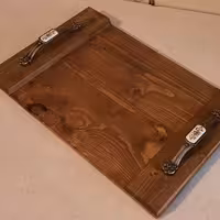 سینی چوبی کد L22