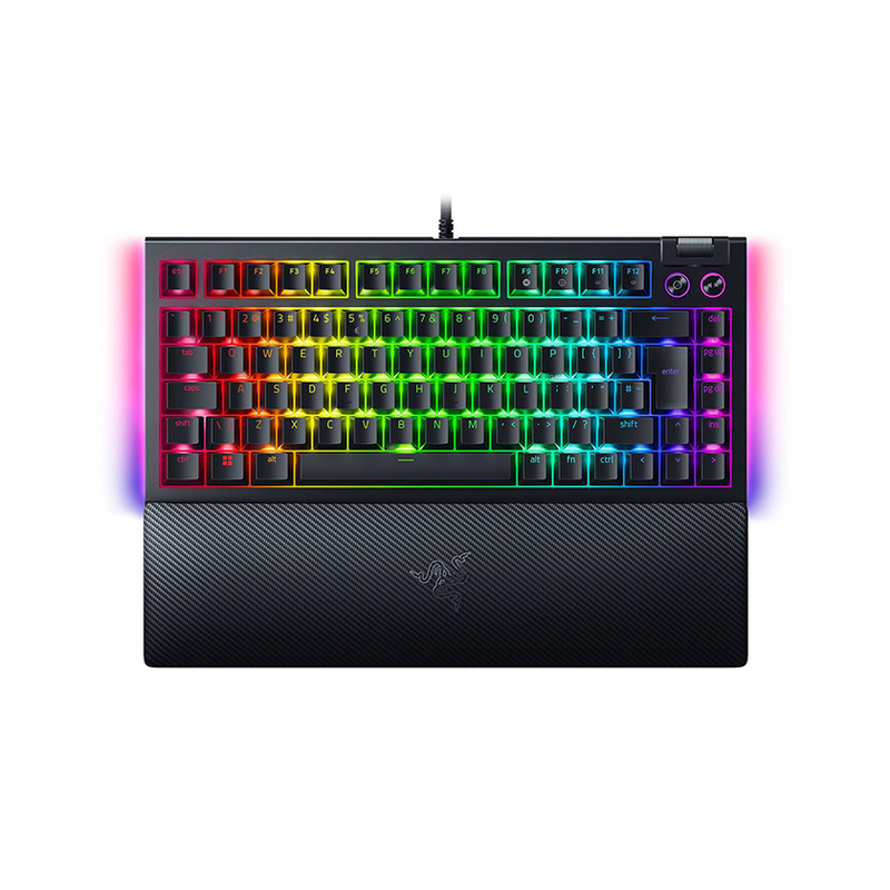 کیبورد مخصوص بازی ریزر مدل RAZER BLACKWIDOW V4 75% - کالاوما