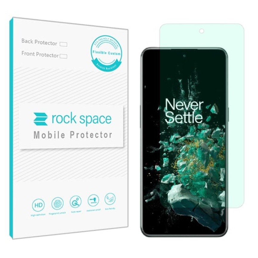 گلس وان پلاس Ace Pro مدل نانو هیدروژل گرین لایت برند راک اسپیس