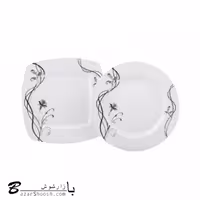 سرویس چینی غذاخوری 54پارچه تقدیس طرح ایزابل 6نفره گرد