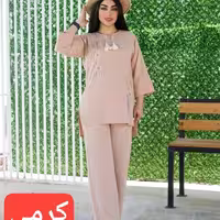ست تونیک شلوار مبینا لاکچری