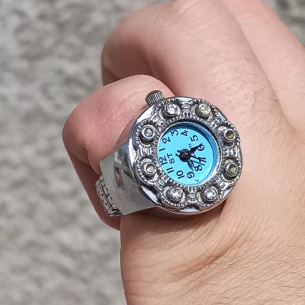 انگشتر ساعت اسپرت زیبا 