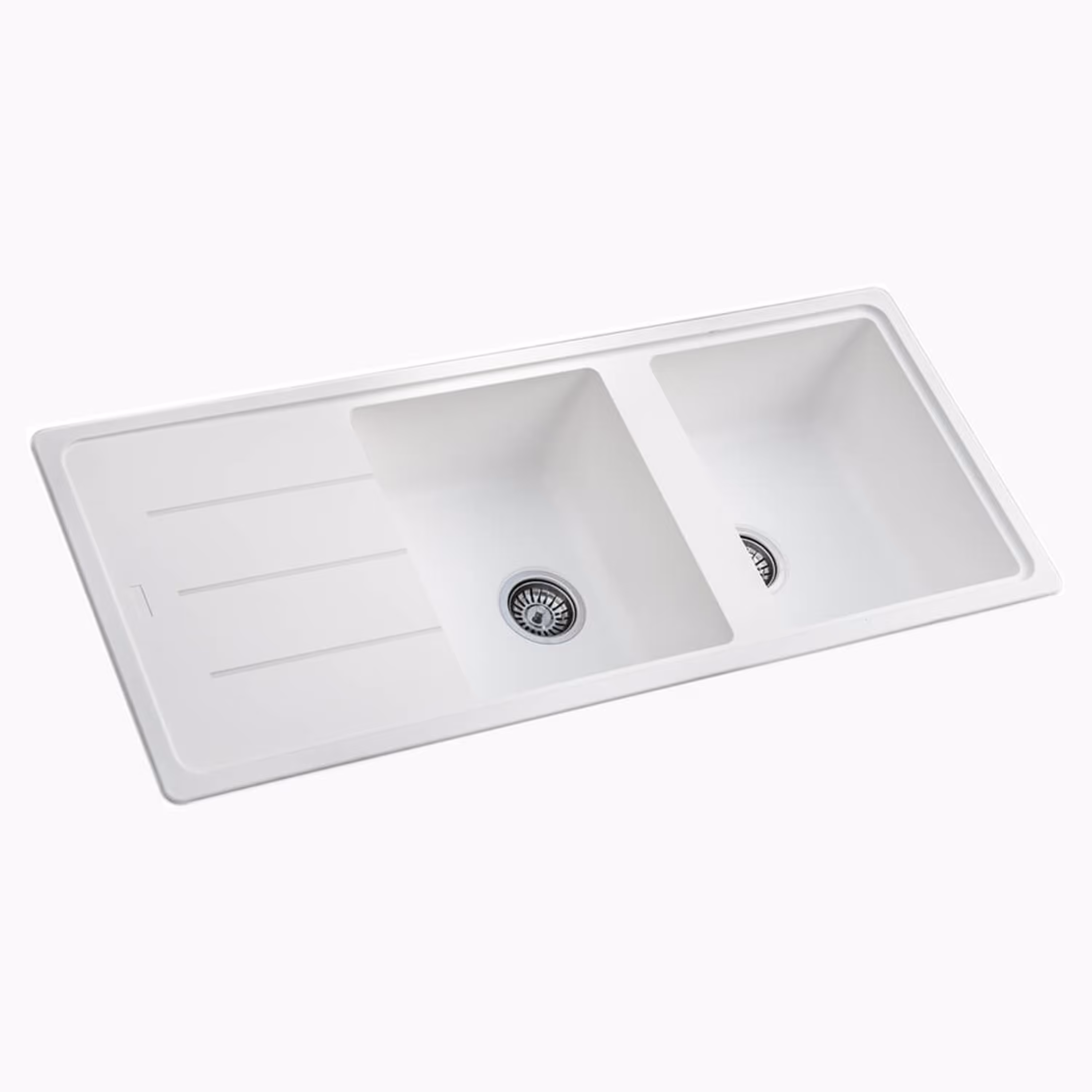 سینک گرانیتی زیناس دو لکن با سینی طرح هراز ( تو کار ) 