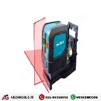 تراز لیزری دوخط نورقرمزبا پایه مگنت وگیره آنکور مدل  L10R