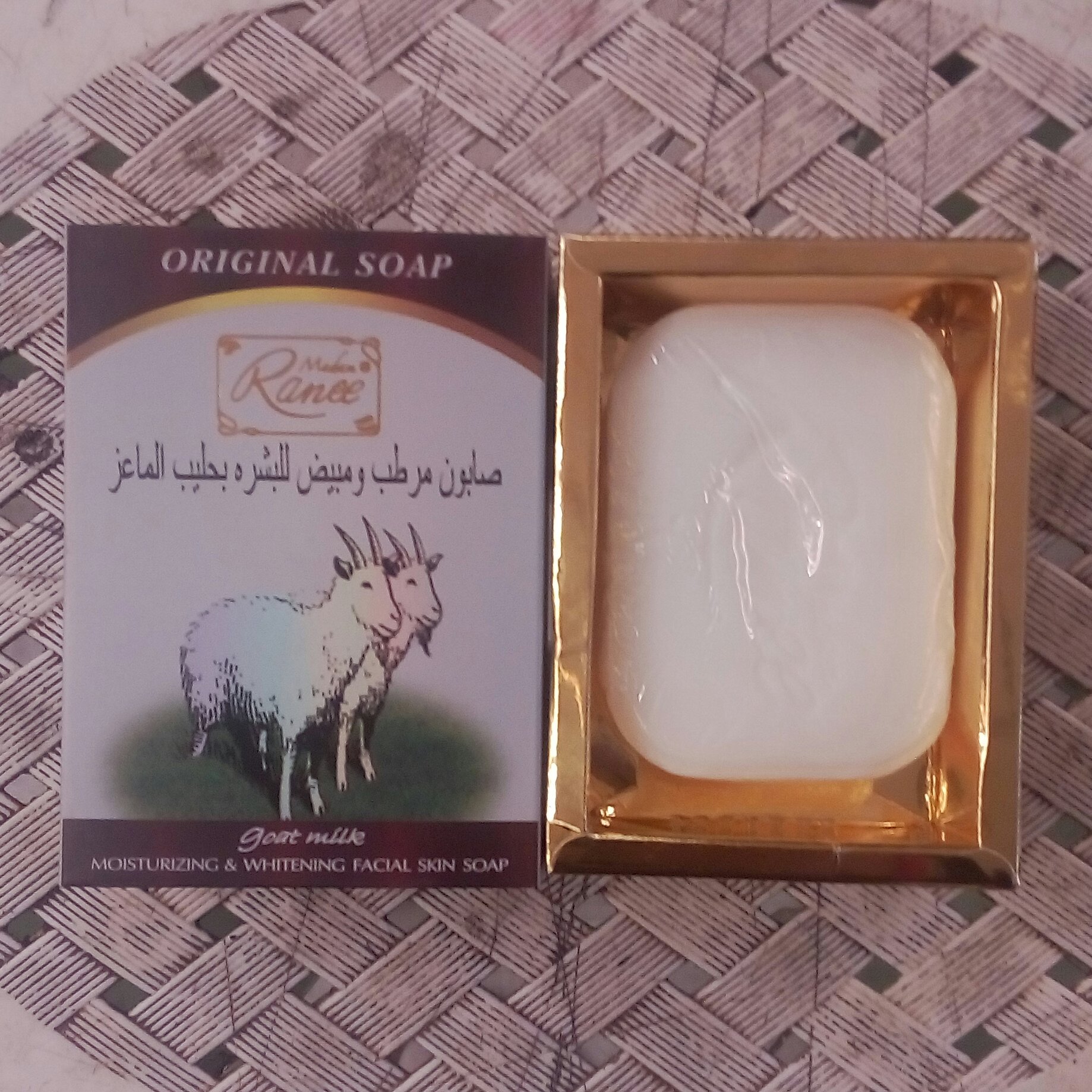 صابون شیر بز سفید کننده ، از بین برنده جوش ، لک صورت ، نرم کننده